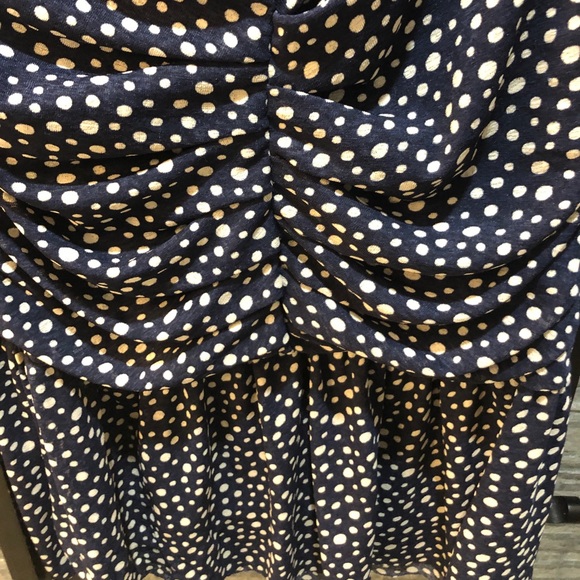 9 HI 5 Anthropologie Polka Dot Top - Picture 4 of 9